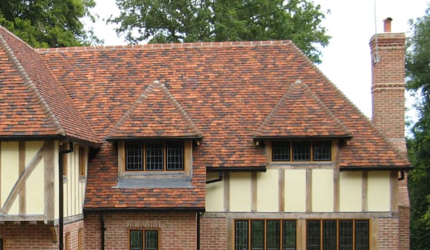 3 Northern Roof Tiles From England Handmade Tudor shingle tiles