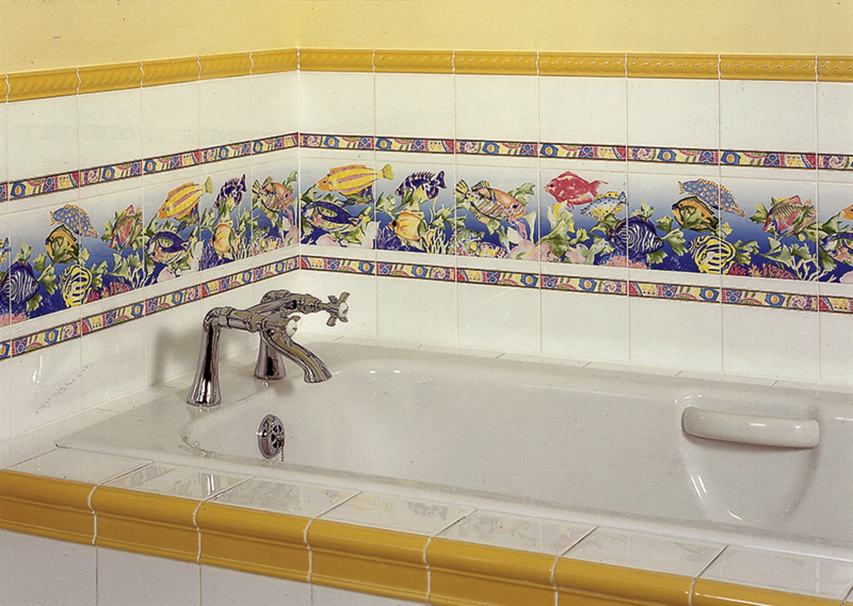 historic bathroom tile