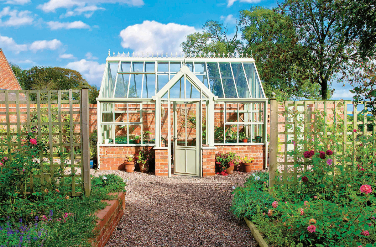 Victorian Villa greenhouse