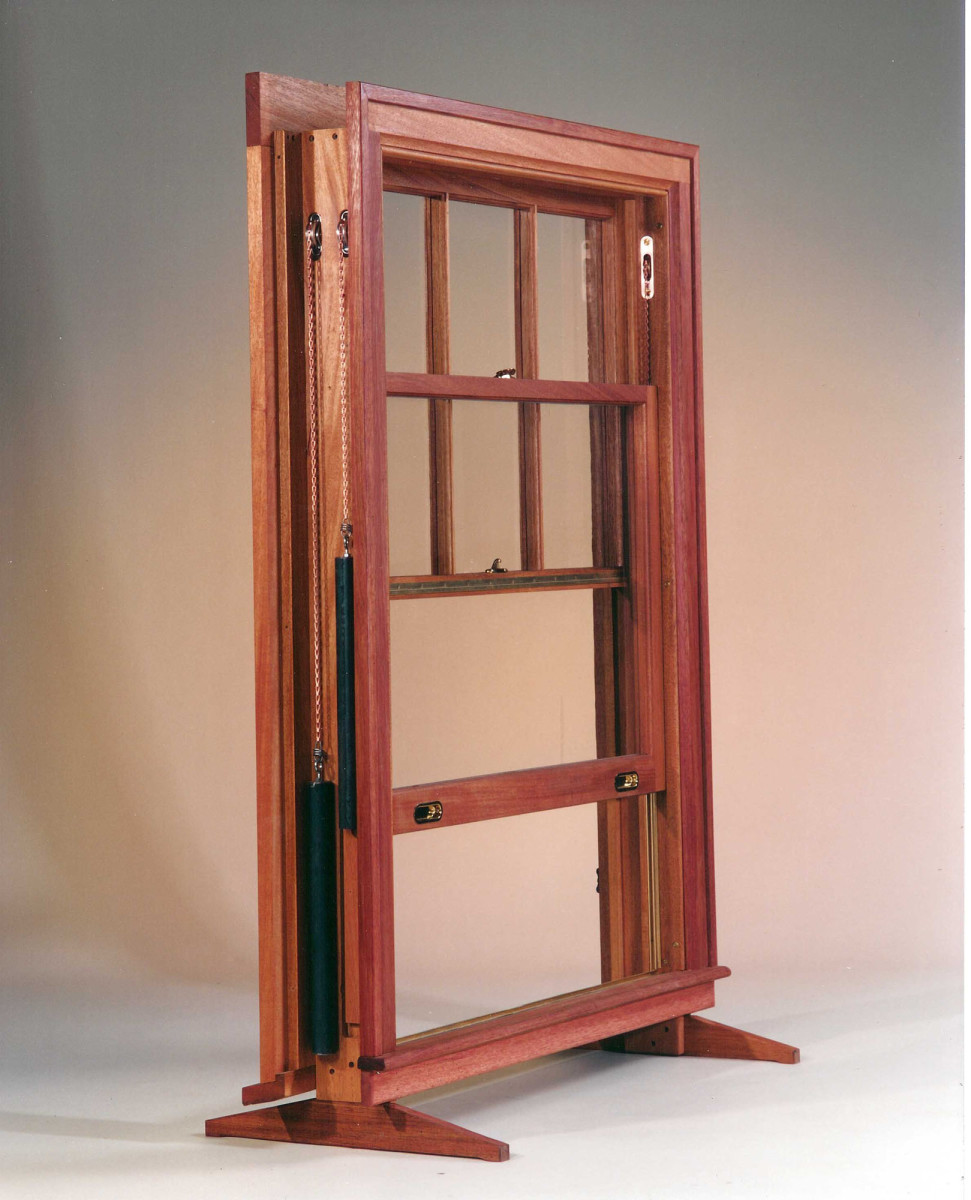 Traditional double hung window