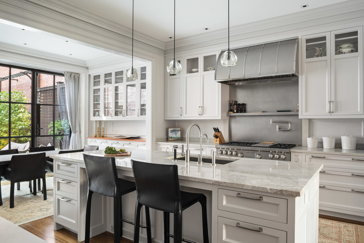 Mellowes and Paladino, kitchen townhouse remodel, Beacon Hill townhouse