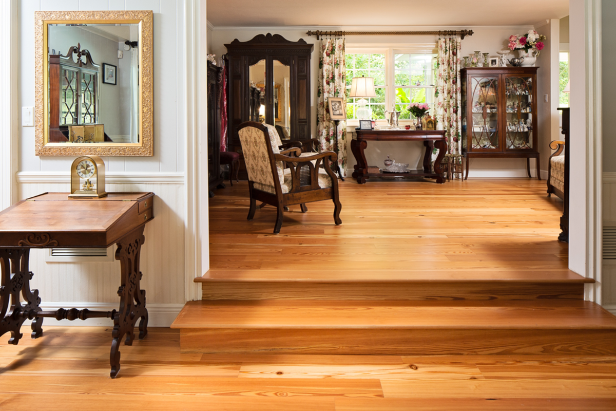 Goodwin was the first company to offer antique heart pine engineered flooring made in the United States instead of in Asia.