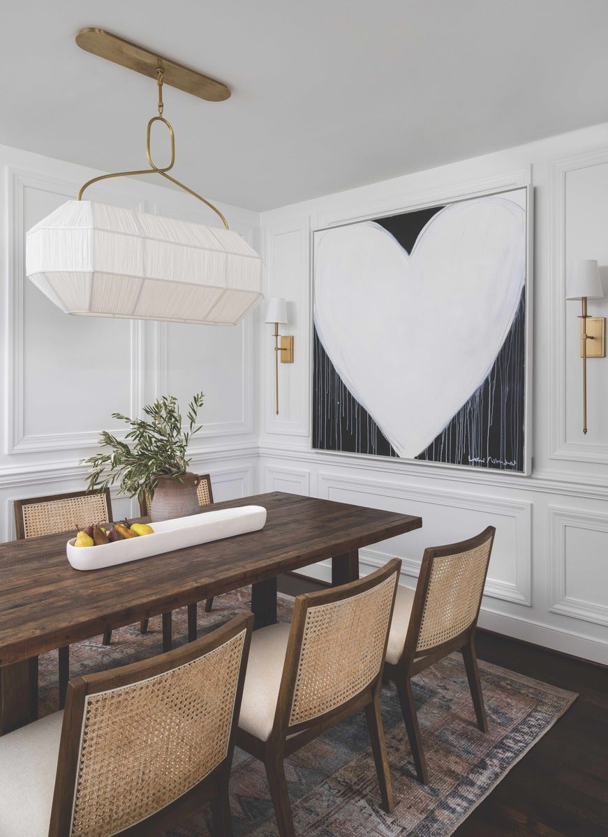 townhouse dining room renovation erika jayne design