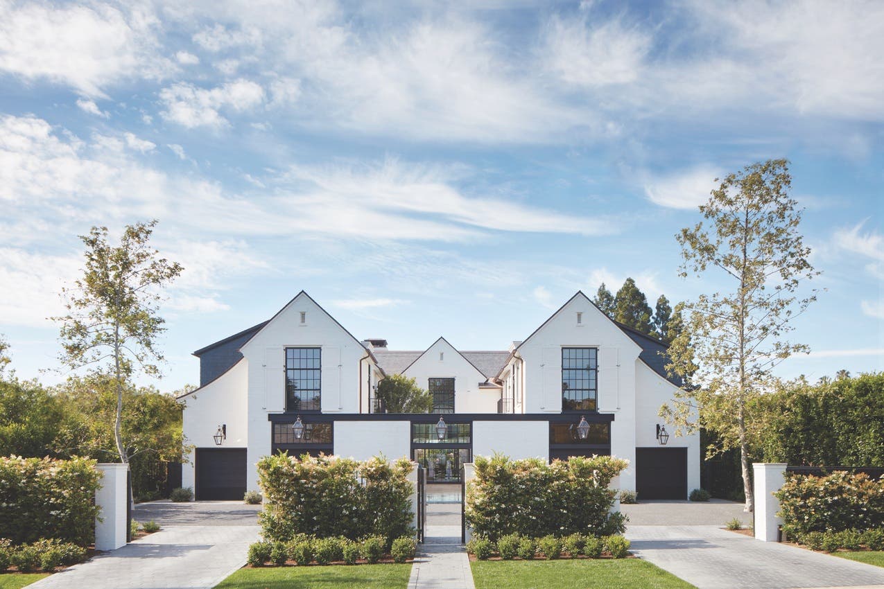 brentwood LA home exterior norman revival bobby mcalpine