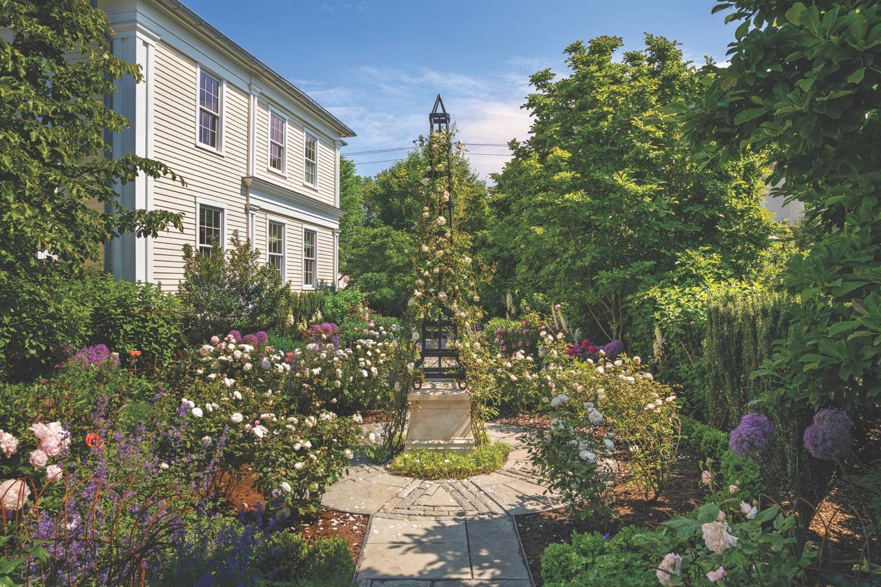 Reed Newton and Chris and Laurie Anderson of Garden Iron Collective: James Phelps House  