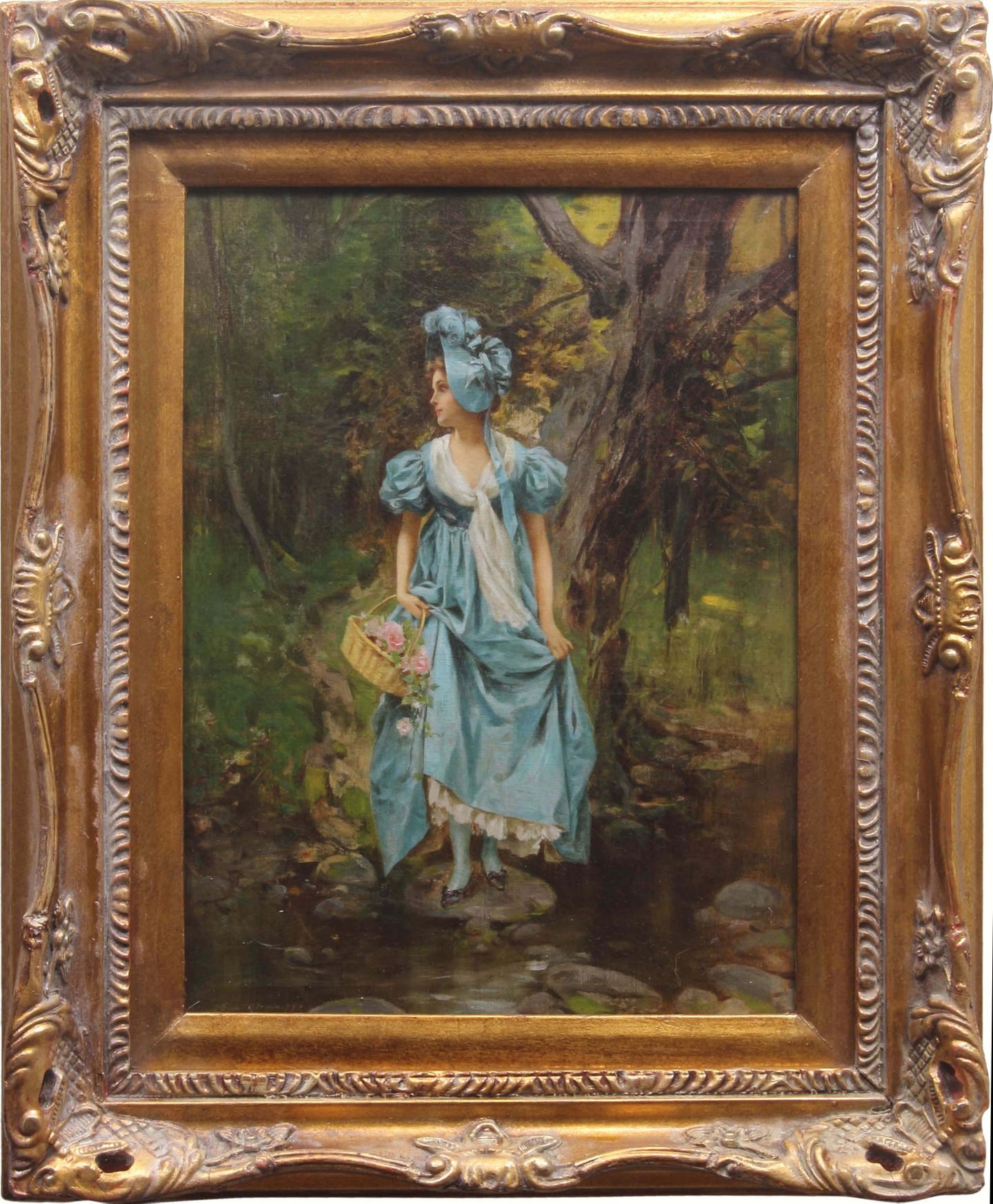 leon-moran-crossing-the-creek-victorian-art-for-sale-lg.jpg