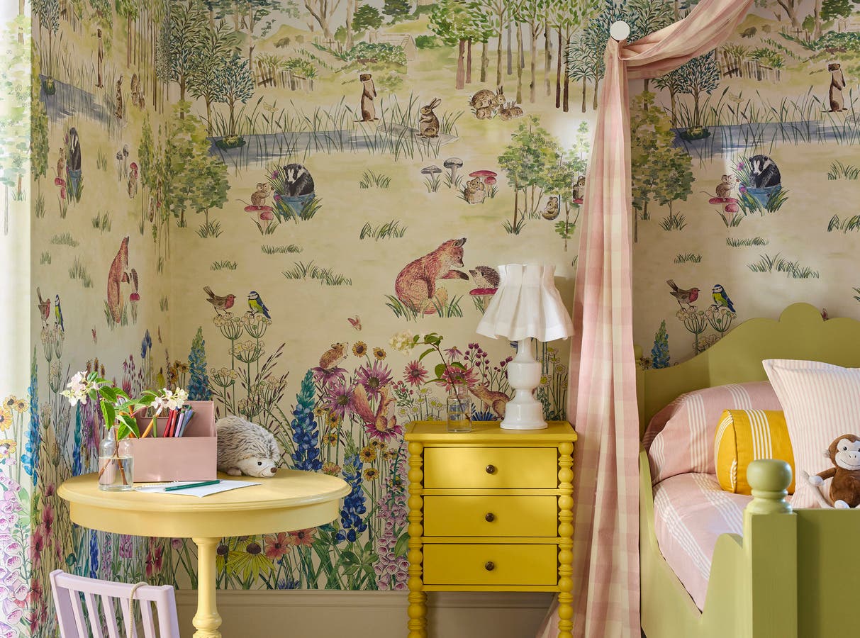 Little Greene Introduces ‘Storybook Papers,’ Their 5th Wallpaper Collection with the National Trust
