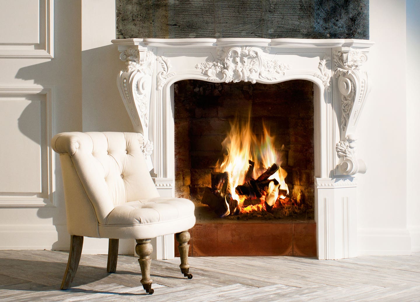 Mantels, Fireplaces & Chimneys Image